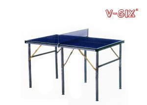 China Single / Double Folding Kids Table Tennis Table Easy Install Movable 75*125*76 Cm Size factory
