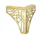 Discounted Delivery 0.25 Kg Each Sofa Metal Flower Legs Furniture Golden Metal