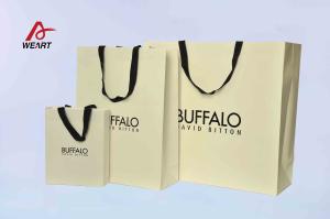 China Bottom Closure Printed Reusable Shopping Bags With Customized Logo Printing factory
