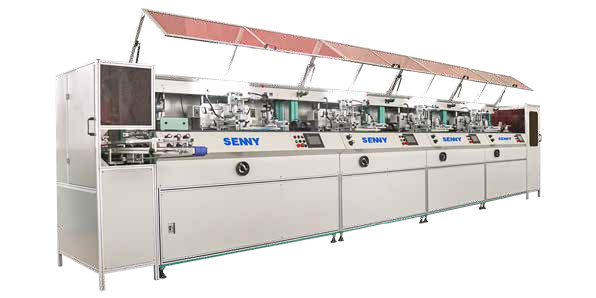 China 1-12color Fully Automatic Modular Bottle Screen Printer With IR Curing 40pcs/Min on sale