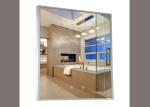 Fashion Silver Framed Bathroom Mirrors Thickness 3~6mm For Interior Decorative