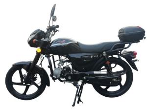 China 70cc 110cc Low Cc Sport Bikes , 49cc Matte Black Street Bike With Big Footrest Front Bumper factory