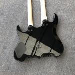 Custom Classic Black Steinberg Headless 4+6 Strings Electric Bass Guitar with