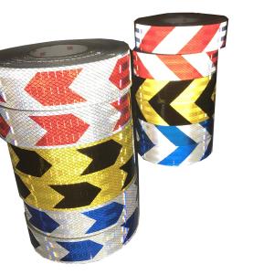 China Colorful 1.22m X 45.72m Sign Pointing Vehicle Reflective Stickers Strong Adhesive factory
