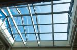 Sun Shade Roof Aluminium Skylight Tempered Glass 6063 T5 1.4-2.0mm