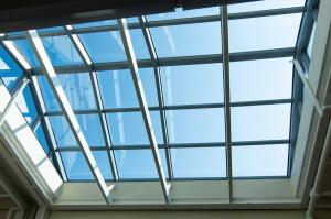 China Sun Shade Roof Aluminium Skylight Tempered Glass 6063 T5 1.4-2.0mm factory