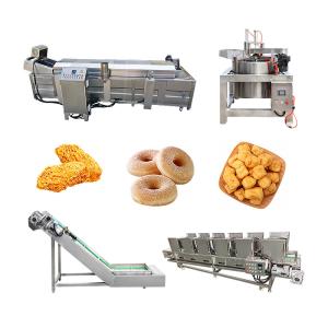 China 5000*1200*2400mm Cashew Nut Frying Machine for Customizable Fried Bean Production Line factory
