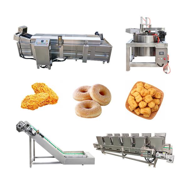 Multifunctional Gas Potato/Banana Chips Frying Production Line A Versatile