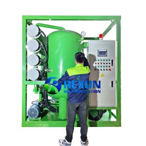 China Big Capacity Double Stage Transformer Oil Purifier 18000Liters/Hour for Power Station Use factory