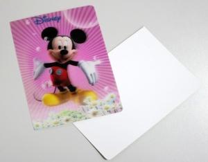 China PLASTIC LENTICULAR Custom Printing 3D Lenticular Backpack Cover-pet pp pvc 3D Plastic Schoolbag Cover for children factory