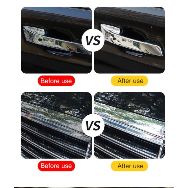 Using GETSUN Tile and Grout Cleaner on stainless steel