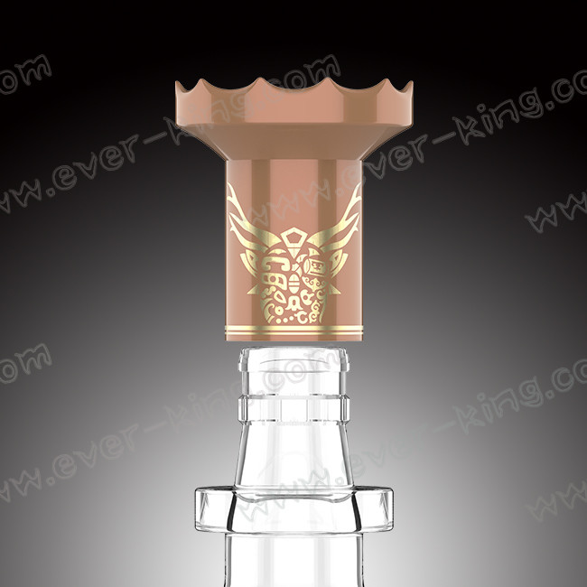 750ML Super White Glass ODM Brandy Glass Bottle