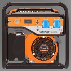 4kW 230V Portable Gasoline Generator Overload Circuit Protection