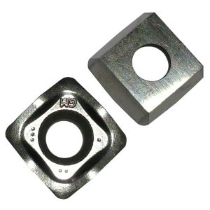 China Tungsten Turning Inserts Silver SDMT Cutting Tool Inserts For Steel factory