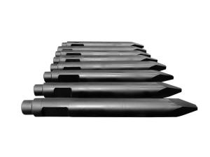 China ODM Digger Pneumatic Hydraulic Breaker Accessories 68mm Chisel factory