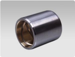 China Bronze Alloy Lined Bearings INW-S45C-2 Steel Backed ISO 3547 ISO9001 Certification factory