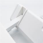 Eldly Waterproof Folding Shower Seat With Legs Max Load 130kg White Color