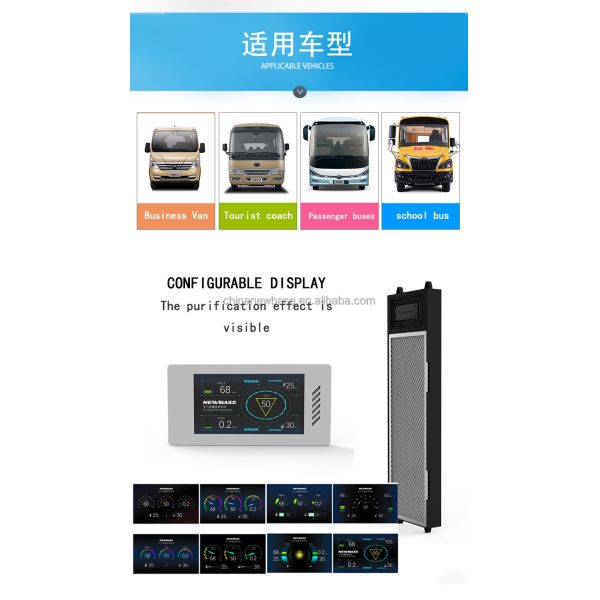 Universal Automotive City Bus Air Purifier Replacement 24V ODM