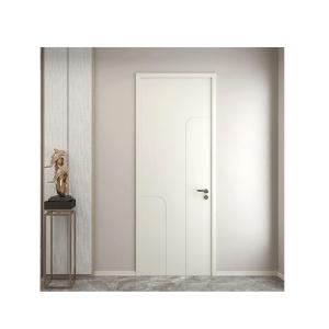 China Soundproof Modern Entrance Doors Solid Exterior Main Pivot Wood factory