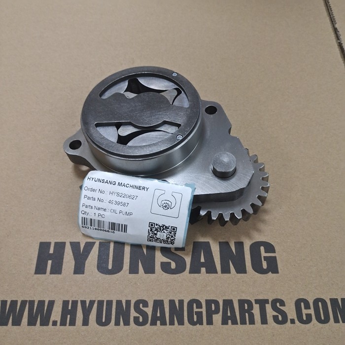 Excavator Parts Oil Pump 4939587 4935792 For 6BT Diesel Engine