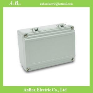China 220*155*95mm ip66 weatherproof electrical junction box metal with hinged lid manufacturer factory