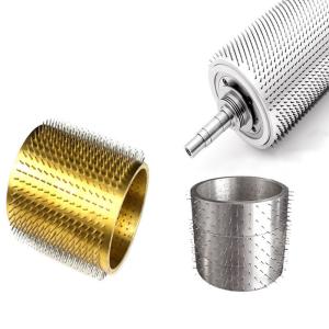 China Customized Industrial Porcupine Roller Perforating Pin Needle Roller factory