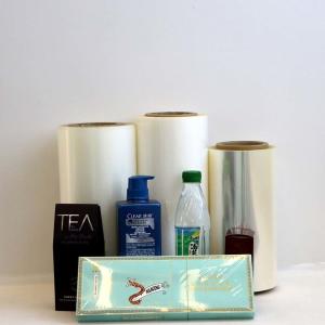 China High Tensile Strength Glossy BOPP Cigarette Film Transparent Heat Sealing Film factory