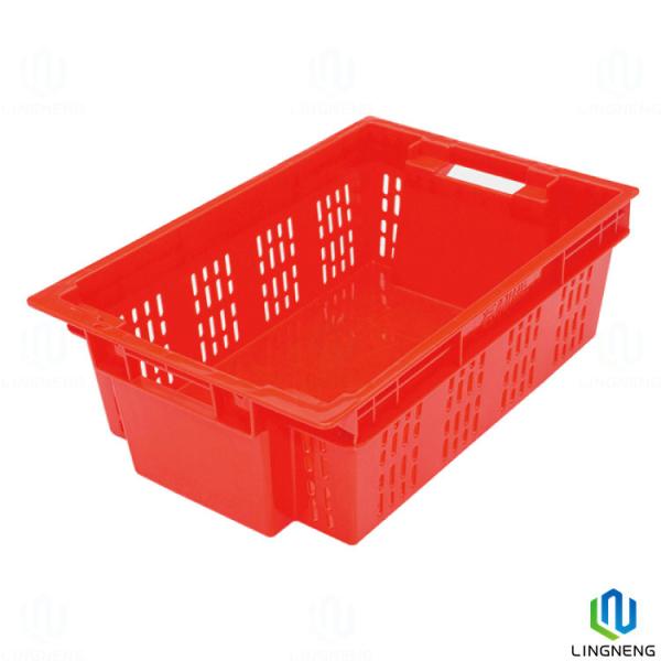 China Specialized for Meat Frozen other Food storage Crate Stackable and nestable crate factory