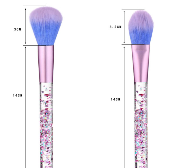 cosmetic brush set
