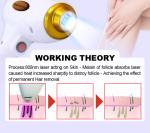 Painless 808nm diode laser hair removal machine portable laser hair removal