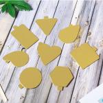 14mm Thickness Square Round Cake Board Customized Size MDF
