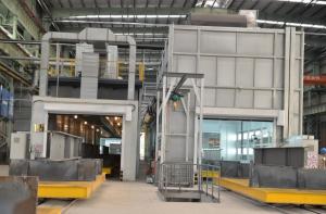China Metal Fabrication Spray Booth With Smart Control System Baking Oven factory