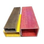 Anti-Corrosion FRP Square Tube Waterproof And Thermal Insulation Customized Size