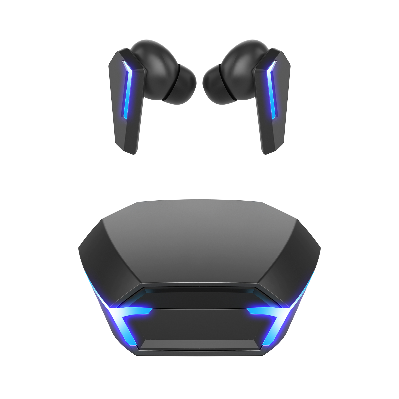 Low Latency Gaming and Phone Call True Wireless Headset with Noise Cancelling Technology
