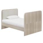 Nordic Style Twin Bed In Light Color Support customization For Bedroom School