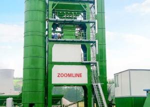 China Stationary Asphalt Plant Equipment With Low Emission High Performance factory