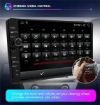 2 32G Knob QLED Android 10 Car Audio 9/10inch Universal Radio 1280*720 Carplay