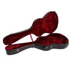 39" Fiberglass Classical Guitar Hard Case Black