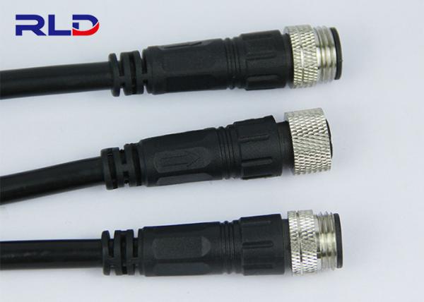 Push Locking Multi Pin Waterproof Connector IP68 , Male Female Waterproof