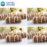 0.4 Kw Stainless Steel Chocolate Decorating Machine For Snack Food Factory
