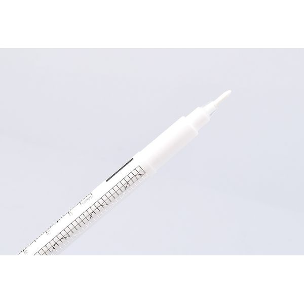 Easy-to-Erase White Permanent Makeup Marker Pen for Laser Beauty Micro Needle Embroidery Skin Positioning-Durable Plastic