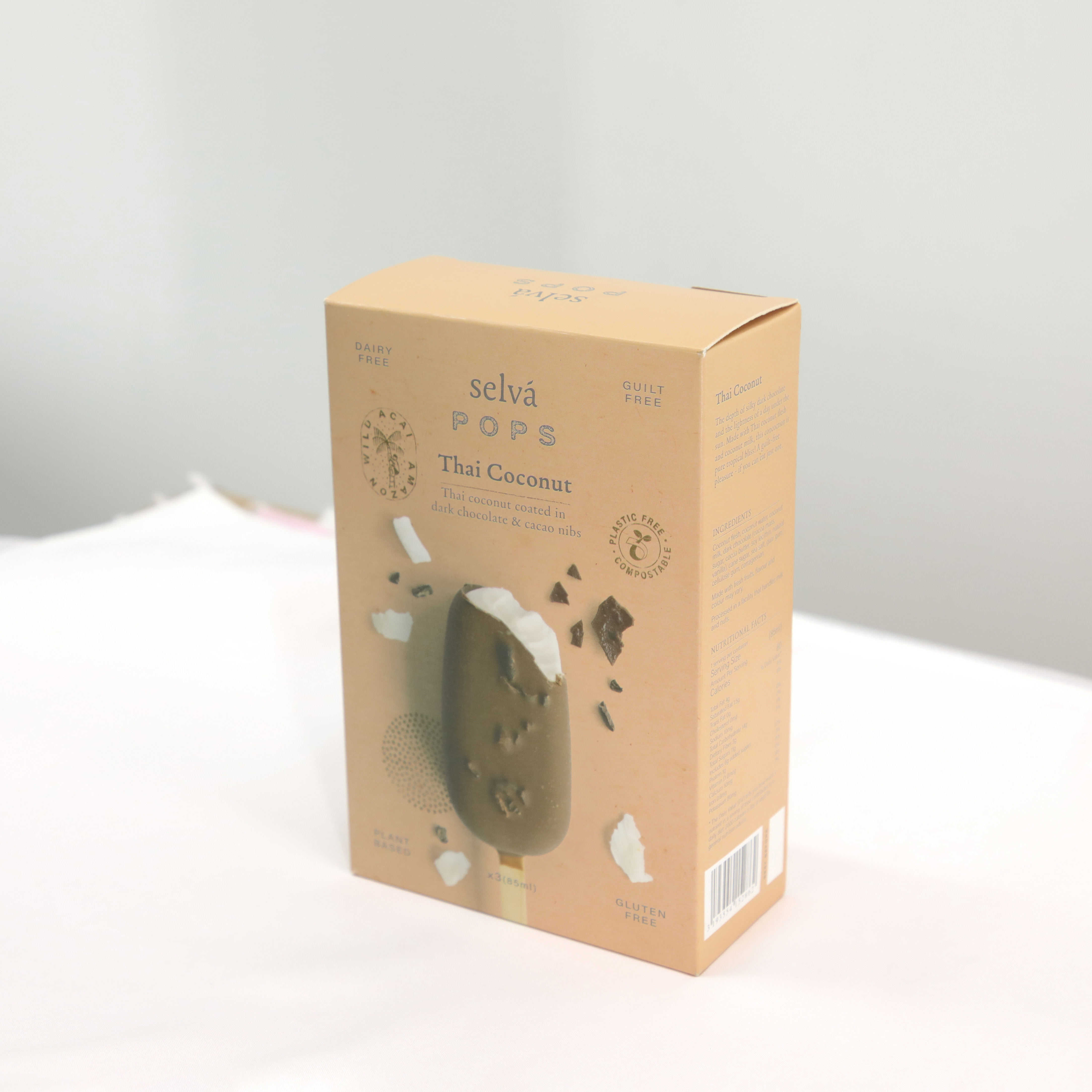 Customized Color Printing Popsicle Mochi Ice Cream Packaging Box Made Of Paperboard