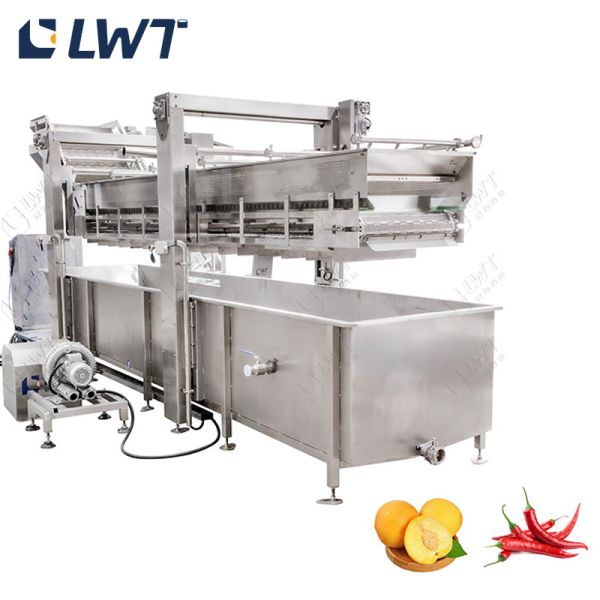 China Energy Saving Automatic Pepper Vegetable Washing Machine CE factory