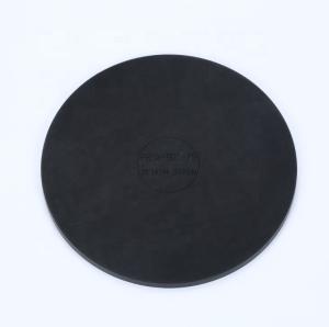 China Silica Gel Fiber Optic Rubber Polishing Pad Tools Patch Cord Production Materials 127mm factory