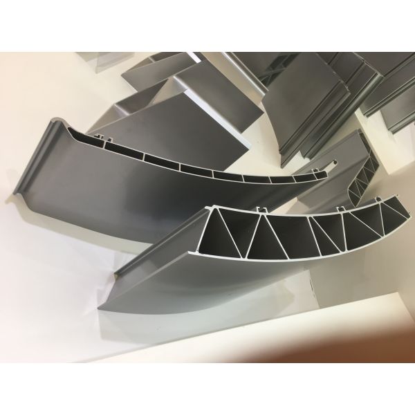 China Polishing Rail Transit Aluminium Industrial Profile / aluminium edge profile factory