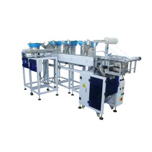 China Plastic Parts Fastener Hardware Screws Automatic Vibrating Plate Counting Packaging Machine factory