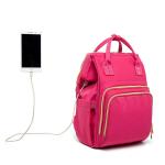 2022 High Quality Zipper Softback Mommy Diaper Bag Stroller Baby Care Waterproof