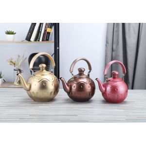1L,1.5L,2L Best selling pink color whistling kettle with filter stainless steel