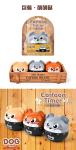 ABS Material Bulldog Cartoon Kitchen Timer Very Cool with Many Colors