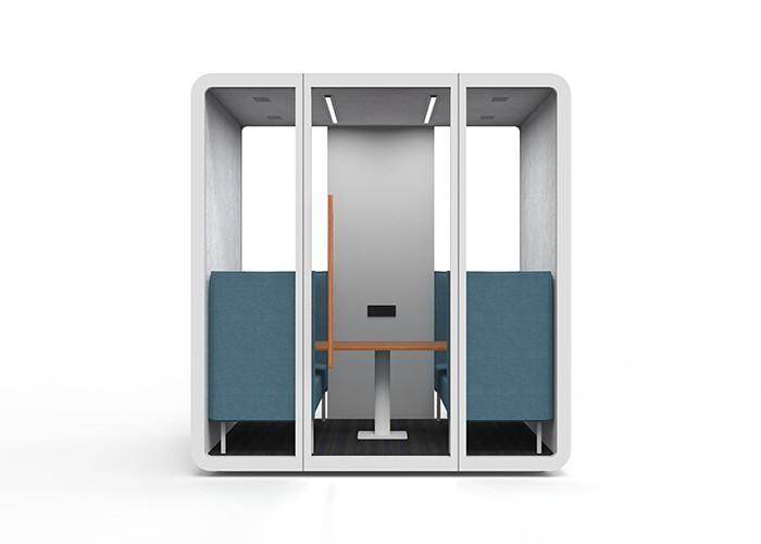 L size 4 person meeting room sound acoustic pods for office Portable Private Booths